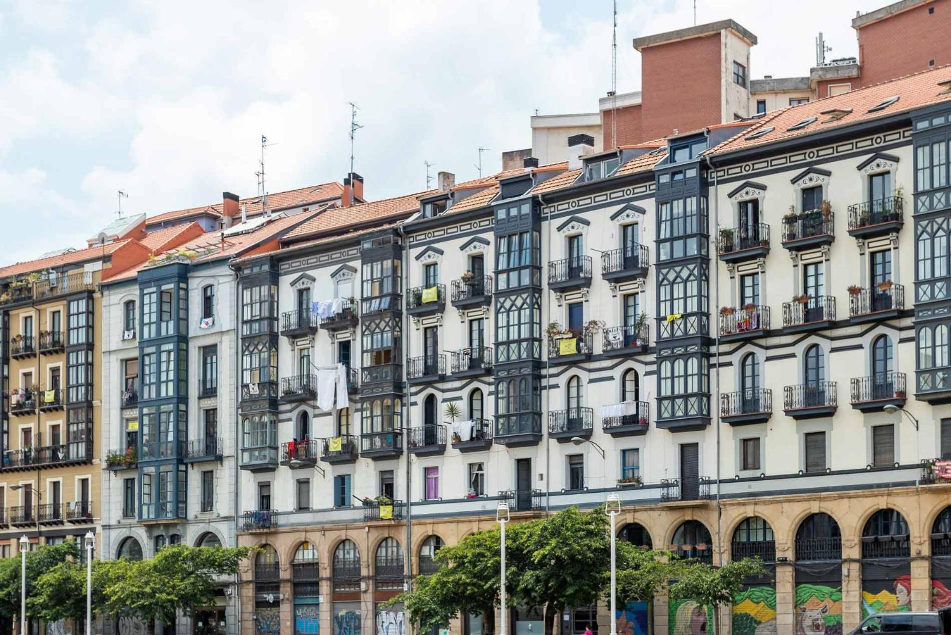 Old Town Core Next To Plaza Nueva Більбао Екстер'єр фото